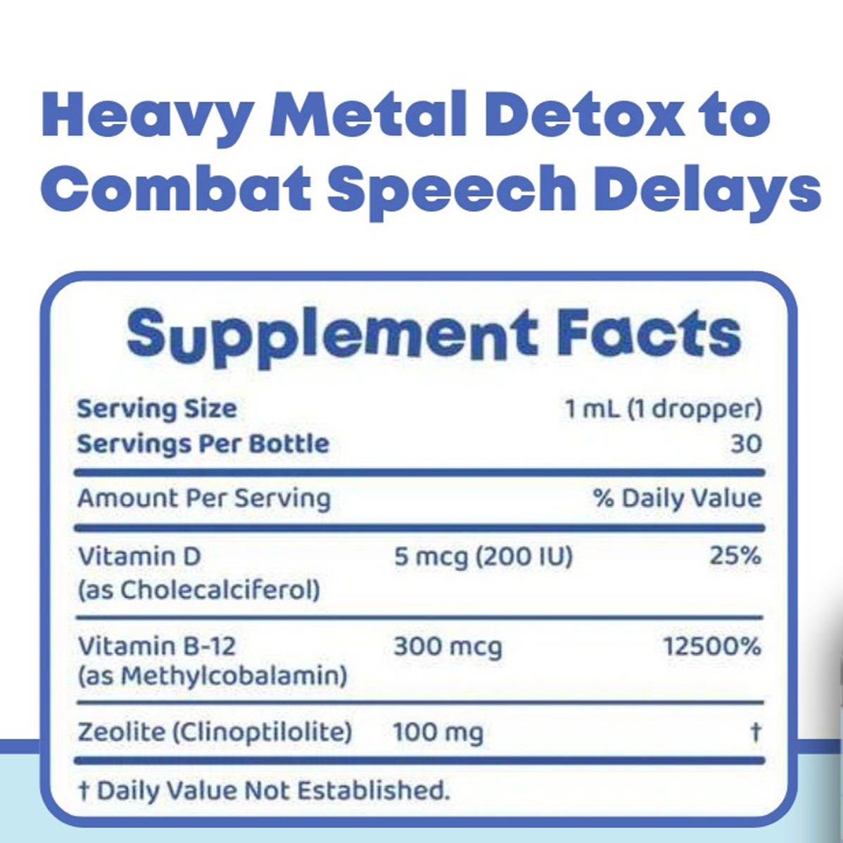 Healeaze Speech Support Supplement