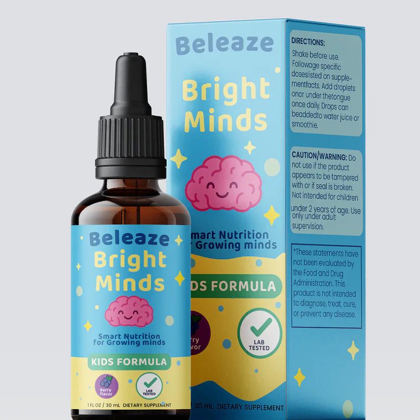 Beleaze™ Speech Support Speech Support + Gut Cleanser + Folate