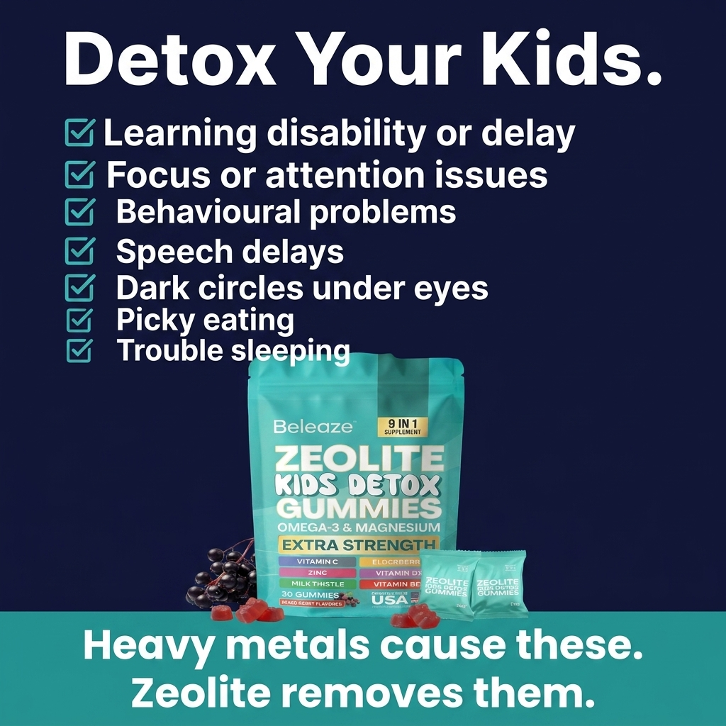 Beleaze Detox Gummies – Plant-Based Gelatin
