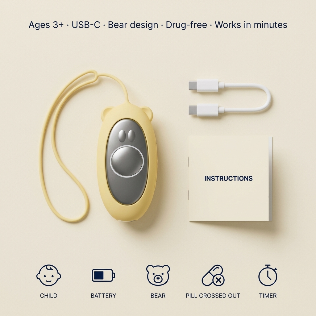 Beleaze Settle - Drug Free Device to Calms Kids in Minutes, Anywhere